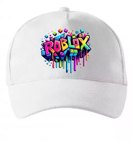 Кепка Roblox grafity Белый фото