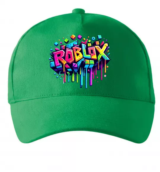 Кепка Roblox grafity Зеленый фото