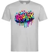 Чоловіча футболка Roblox grafity Сірий фото