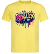 Чоловіча футболка Roblox grafity Лимонний фото