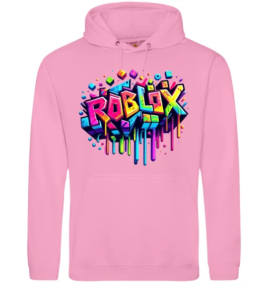 Жіноча толстовка (худі) Roblox grafity Рожевий фото