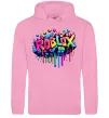 Жіноча толстовка (худі) Roblox grafity Рожевий фото
