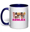 Чашка з кольоровою ручкою Roblox girls Глибокий темно-синій Чашка з кольоровою ручкою Roblox girls Глибокий темно-синій фото