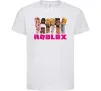 Дитяча футболка Roblox girls Білий фото