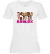 Жіноча футболка Roblox girls Білий фото