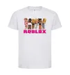Детская футболка Roblox girls Белый фото