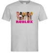 Чоловіча футболка Roblox girls Сірий фото