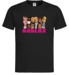 Чоловіча футболка Roblox girls Чорний фото