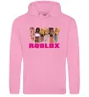 Мужская толстовка (худи) Roblox girls Розовый Мужская толстовка (худи) Roblox girls Розовый фото