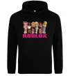 Чоловіча толстовка (худі) Roblox girls Чорний фото