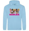 Мужская толстовка (худи) Roblox girls Голубой Мужская толстовка (худи) Roblox girls Голубой фото
