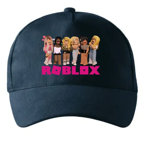 Кепка Roblox girls Темно-синій фото