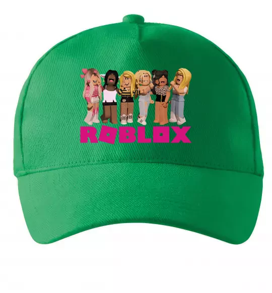 Кепка Roblox girls Зелений фото