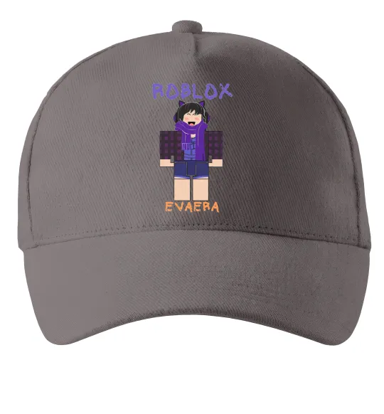 Кепка Roblox Evaera Сірий фото