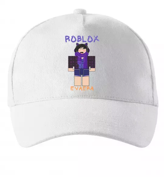 Кепка Roblox Evaera Білий фото