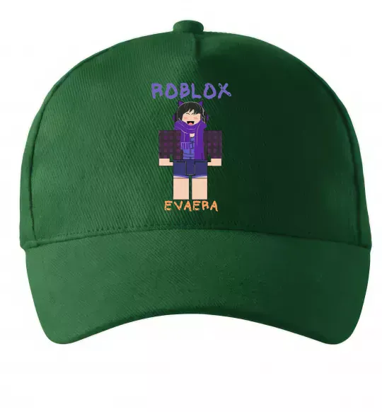 Кепка Roblox Evaera Темно-зелений фото