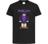 Дитяча футболка Roblox Evaera Чорний фото