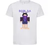 Дитяча футболка Roblox Evaera Білий фото