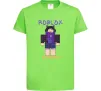 Дитяча футболка Roblox Evaera Лаймовий фото