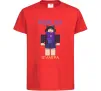 Дитяча футболка Roblox Evaera Червоний фото