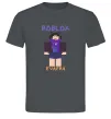 Чоловіча футболка Roblox Evaera Графіт фото