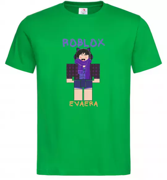 Чоловіча футболка Roblox Evaera Зелений фото