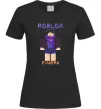 Жіноча футболка Roblox Evaera Чорний фото