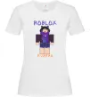 Жіноча футболка Roblox Evaera Білий фото