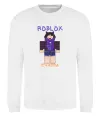 Свитшот Roblox Evaera Белый фото