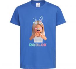 Детская футболка Roblox Bunny girl Детская футболка Roblox Bunny girl