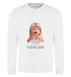 Світшот Roblox Bunny girl Білий фото