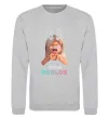 Світшот Roblox Bunny girl Сірий меланж фото