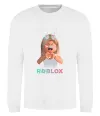 Світшот Roblox Bunny girl Білий фото