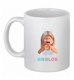 Чашка керамическая Roblox Bunny girl