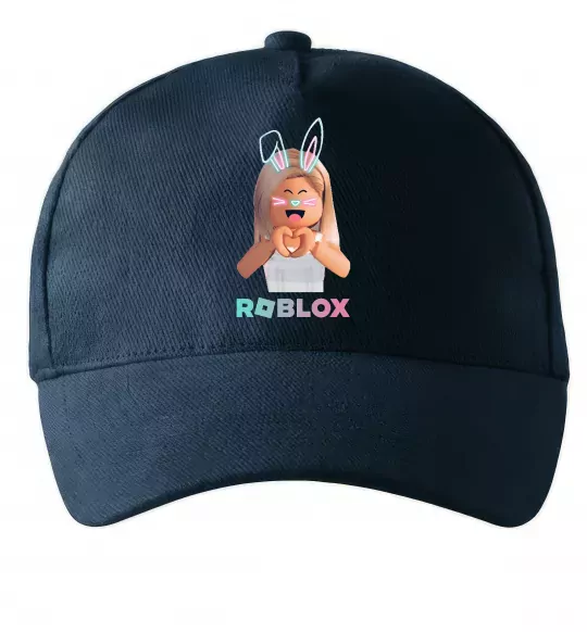 Кепка Roblox Bunny girl Темно-синий фото