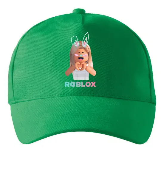 Кепка Roblox Bunny girl Зеленый фото