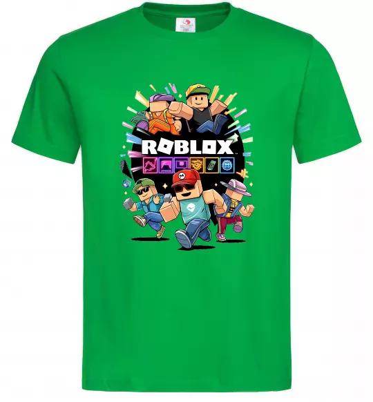 Мужская футболка Roblox boys Зеленый фото