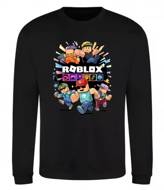 Свитшот Roblox boys Черный фото