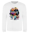 Свитшот Roblox boys Белый фото
