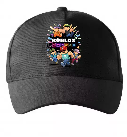 Кепка Roblox boys Черный фото