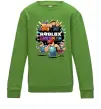 Детский Свитшот Roblox boys Лаймовый Детский Свитшот Roblox boys Лаймовый фото