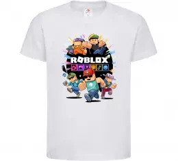 Детская футболка Roblox boys Белый фото