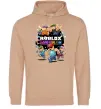 Чоловіча толстовка (худі) Roblox boys Пісочний Чоловіча толстовка (худі) Roblox boys Пісочний фото