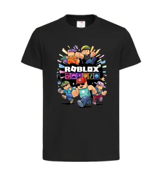 Детская футболка Roblox boys Черный фото
