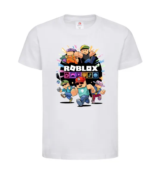 Детская футболка Roblox boys Белый фото