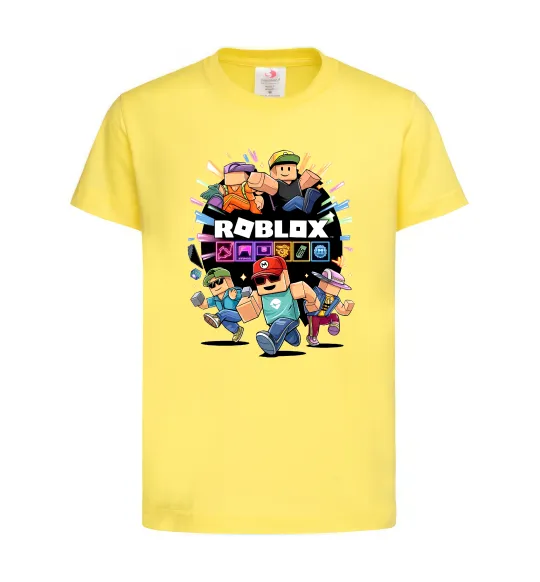 Детская футболка Roblox boys Лимонный фото