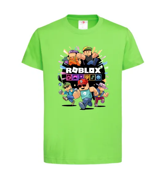 Детская футболка Roblox boys Лаймовый фото