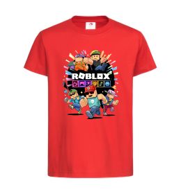 Детская футболка Roblox boys Красный фото