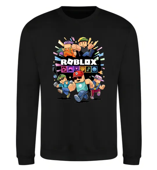 Свитшот Roblox boys Черный фото