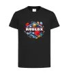 Детская футболка Roblox blox Черный фото